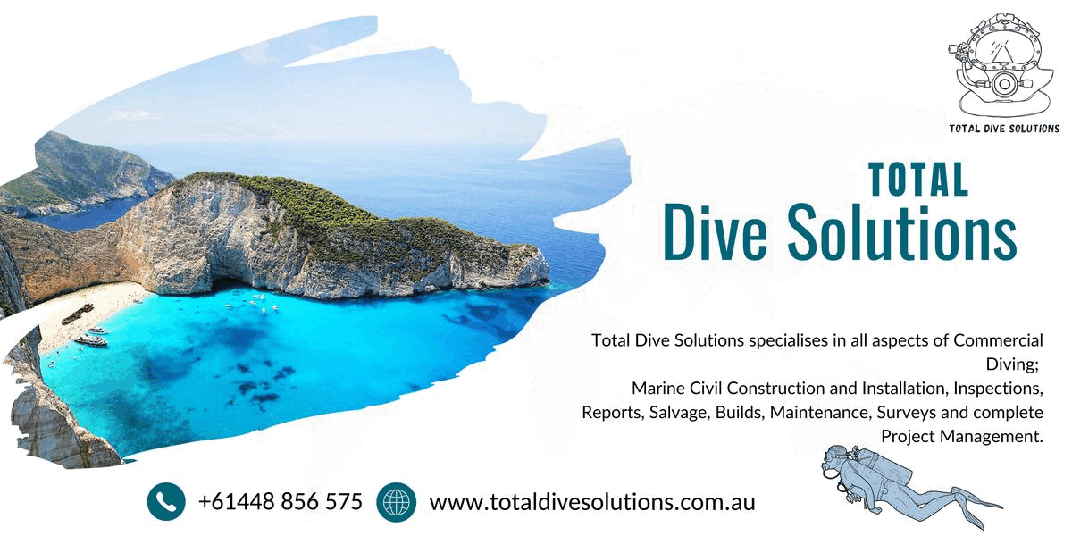 Tasmania Commercial Diving Total Dive Solutions Total Dive