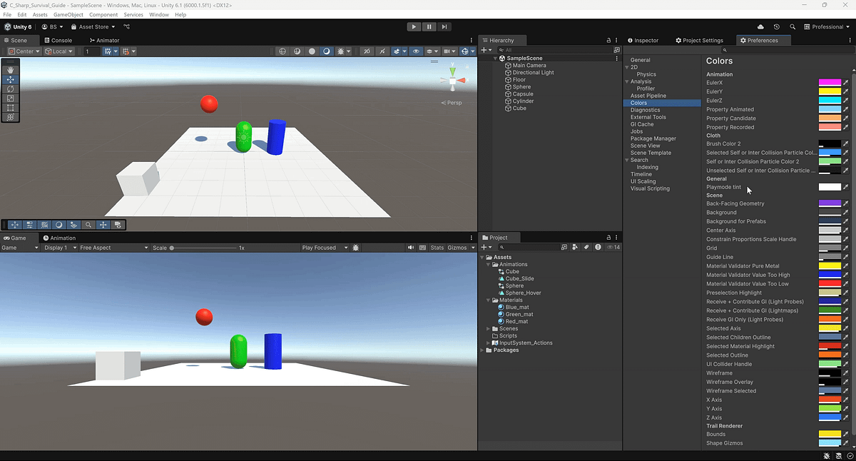 Changing the Playmode Tint in Unity | by Brian Stong | Medium