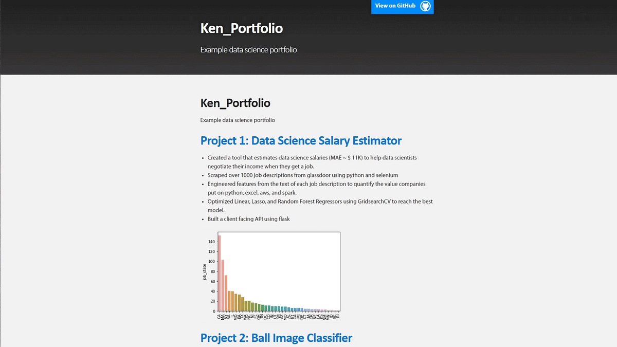 9-Minutes to a Data Science Portfolio Website | by Ken Jee | TDS ...