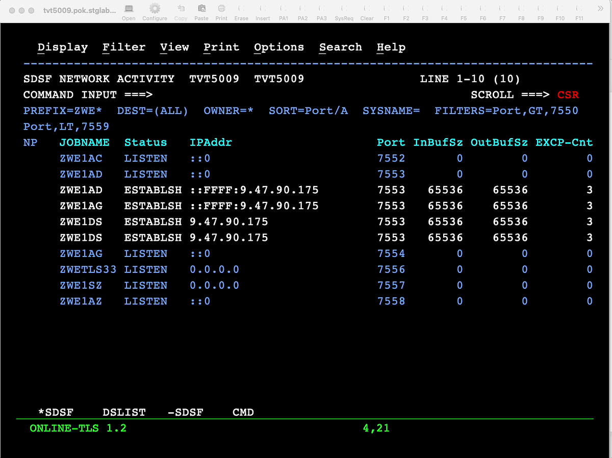 Zowe and AT-TLS: Troubleshooting. {Core} Troubleshooting AT-TLS