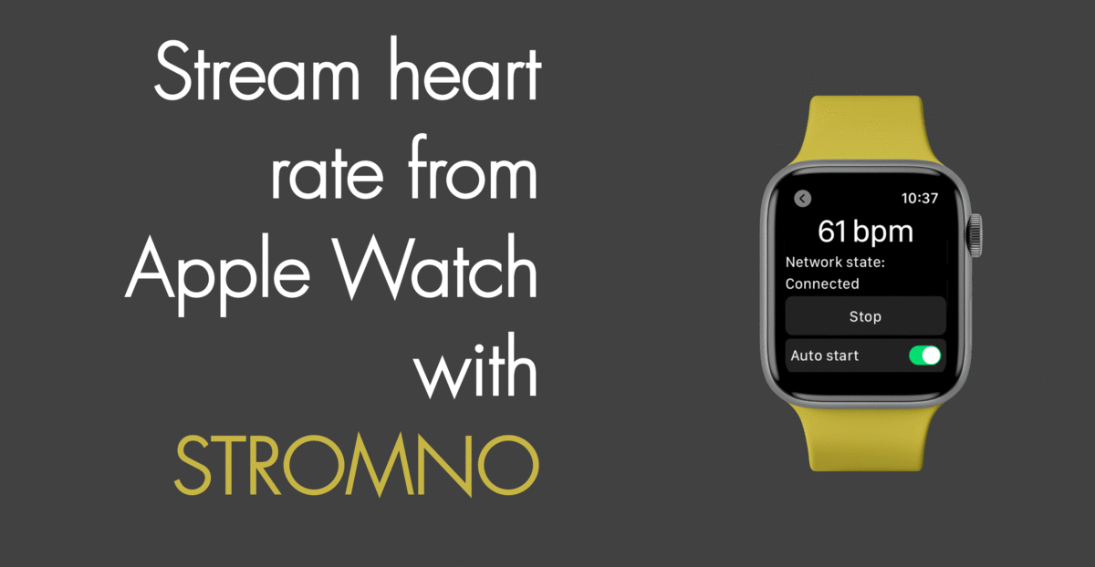 How to show your heart rate on stream with Apple Watch or Samsung Watch in  2021 | by Stromno | Medium