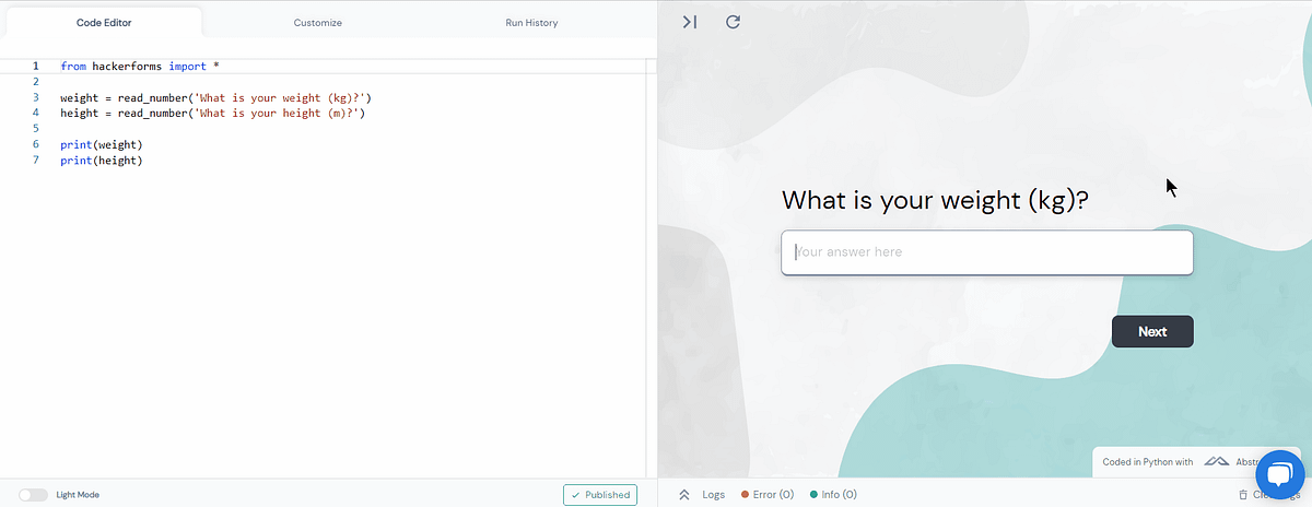 Lightening fast BMI Calculator with Python | Medium