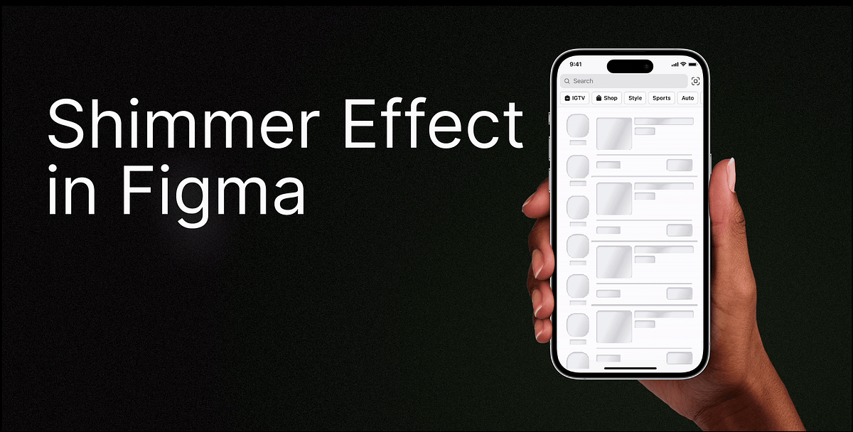 What is Shimmer Loading and How To Do It in Figma? by Selin Sağıroğlu