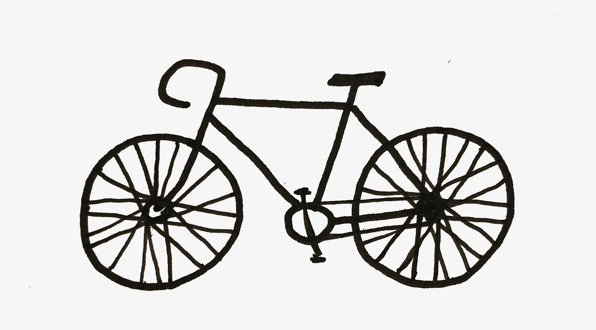 How to Draw a Bicycle.. A Why it's Okay When You Ultimately… | by ...