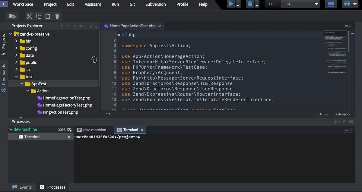 Release Notes: Eclipse Che 5.14. PHP Unit Testing and Better Dashboard ...