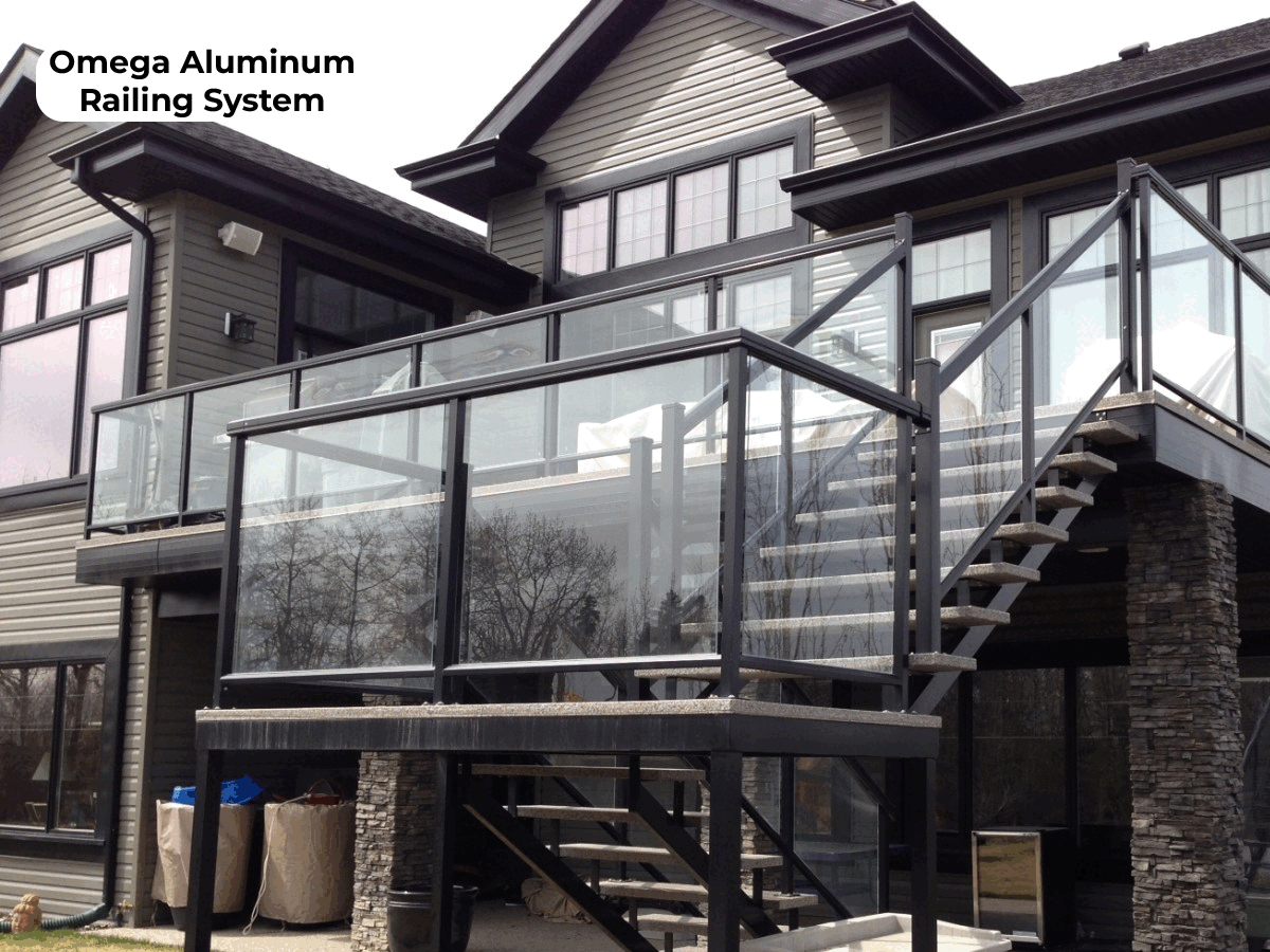 Shop Now for The Best Edmonton Railings in Alberta Omega Aluminum