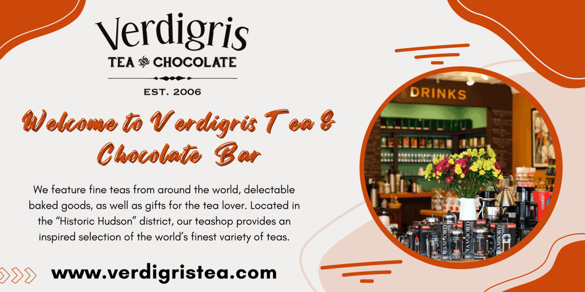 Fruitinfused Tea for Sale — Verdigris Tea & Chocolate Bar Verdigris
