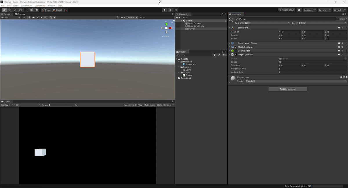 Simple Player Movement in Unity. Simple player movement in Unity can be ...