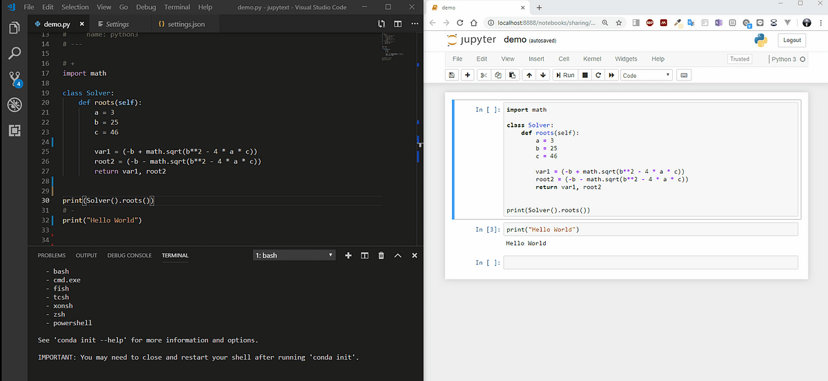 Jupytext — Diff your Jupyter notebook as you want | by Nok Chan | TDS ...