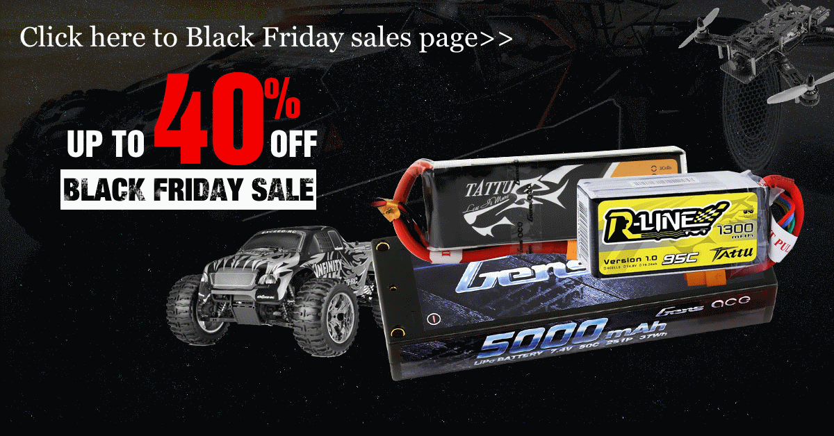 Gensace and Tattu official shop Black Friday Battery sale by Sarah