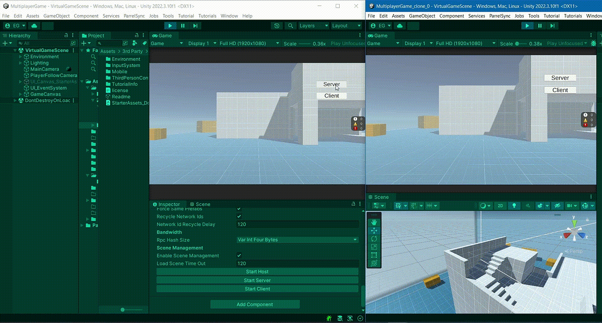 Parallel Synchronization Kullanımı: Unity’de Network Oyunları Test Etme ...