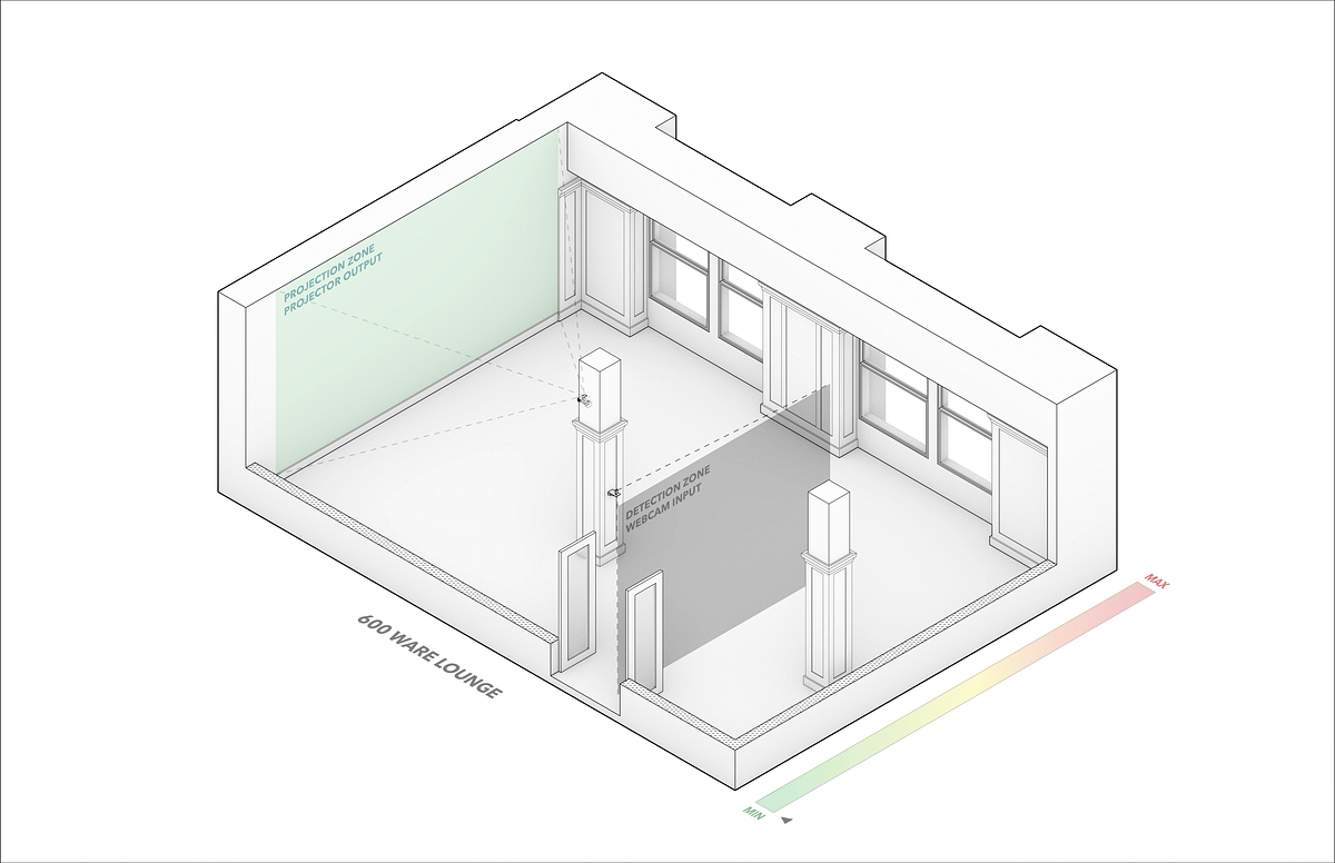 CrowdSense; Live Room Occupancy Indicator by Norman Keyes