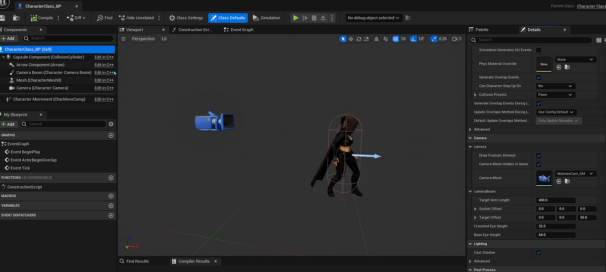 Character Programming C++ Character Rotation Input Setup — Unreal ...
