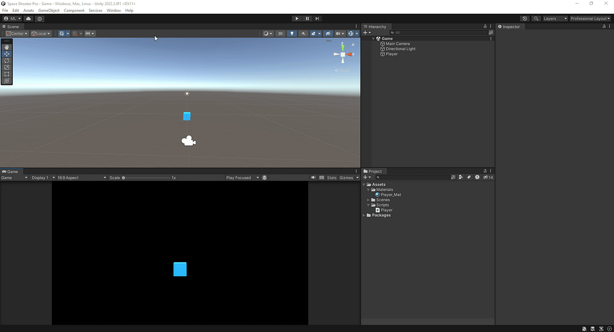 Simple Player Movement in Unity. Today I learned how to create player ...