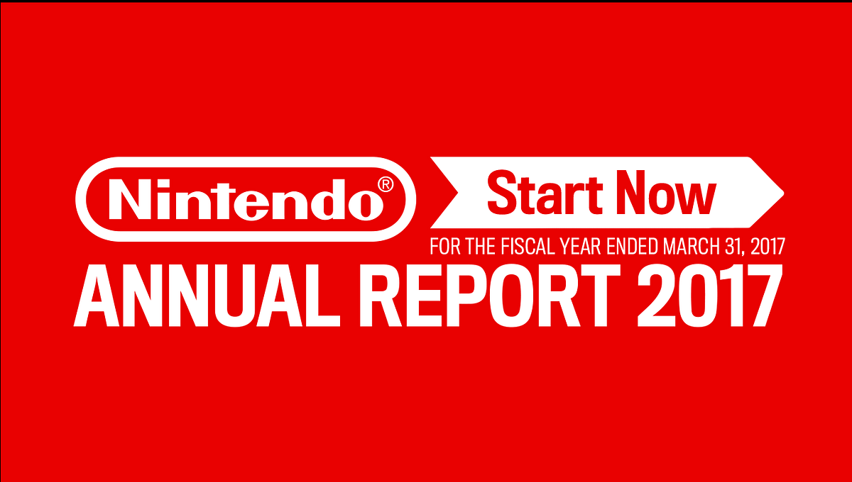 Nintendo Annual Report 2017 Redesign | by Brandon Burch | Medium
