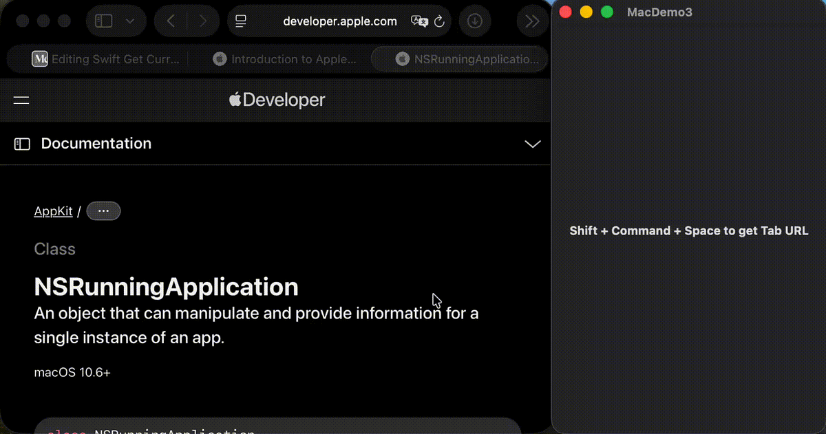 Swift/MacOS: Get Browser Opened Tab URL 2 Ways | by Itsuki | Medium
