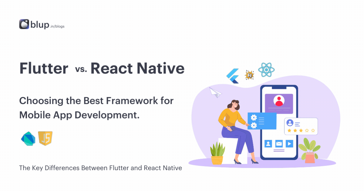 Flutter vs. React Native: Choosing the Best Framework for Mobile App ...