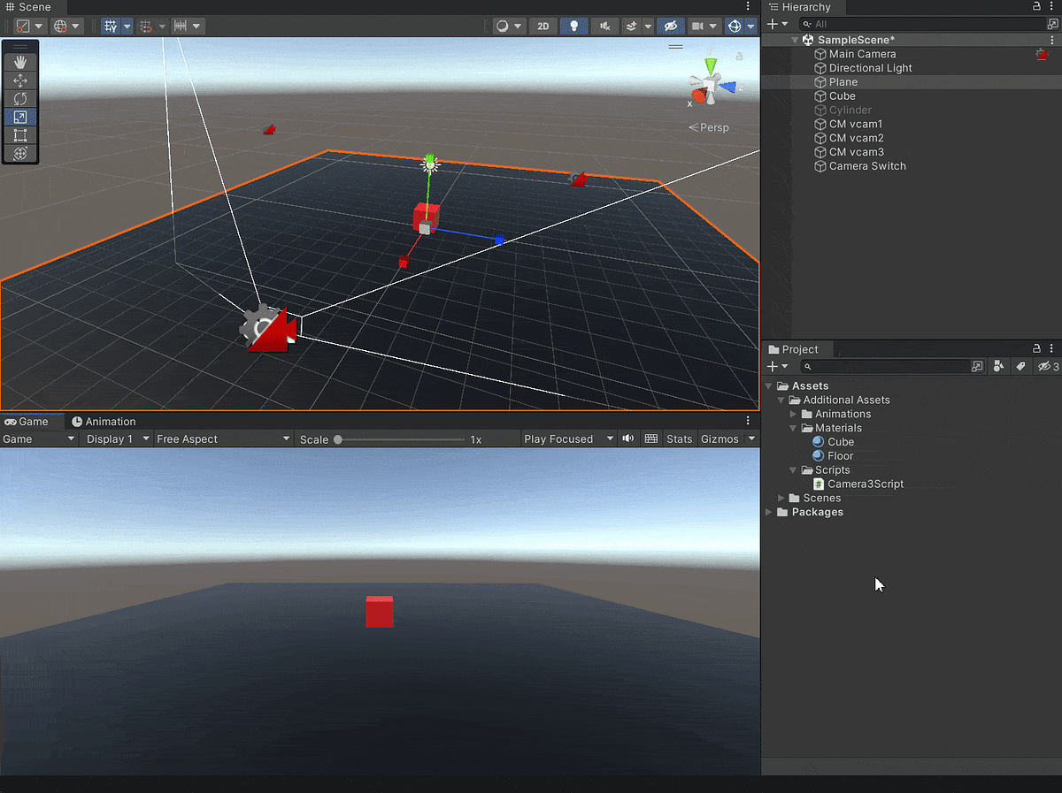 How to Switch Between Cameras in Cinemachine by Bryson Teruya Medium