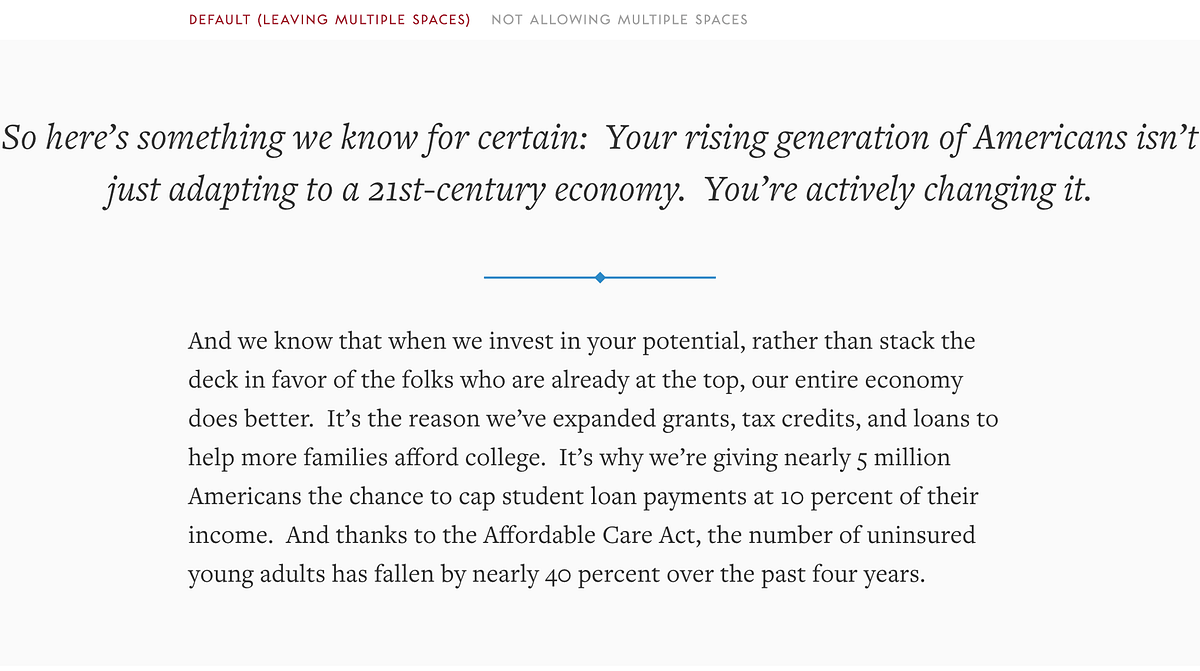 Part V. Whitespace is as important as content by Marcin Wichary Medium