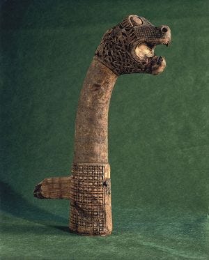 Viking laarzen Oseberg, bruin main image 1
