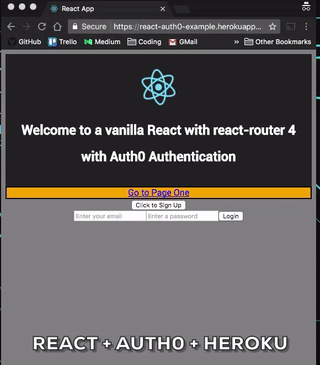 A simple login/sign up platform using React + Auth0 with Heroku deployment  (Part 1 of 3 — Setup) | by Ian Khor | dev <tech> tips & tricks | Medium