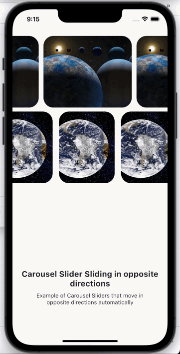 Carousel Slider Sliding in opposite directions | by Samia Ashraf | Medium