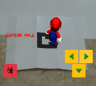 Simple Project Super Mario Game with AR.js & A-Frame | by Sintaksia ...