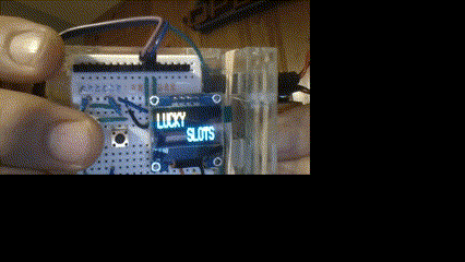 LUCKY SLOTS- An Arduino Project. Based upon the 2-Button Console Idea ...