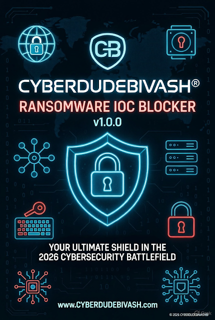 Unleashing CYBERDUDEBIVASH® Ransomware IOC Blocker v1.0.0: Your ...