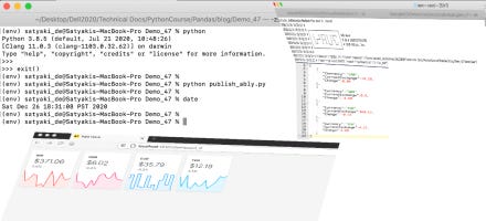 Creating a real-time dashboard from streaming data using Python | by ...
