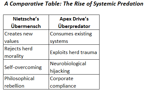 From Nietzsche’s Übermensch to the Überpredator: The Rise of Systemic ...