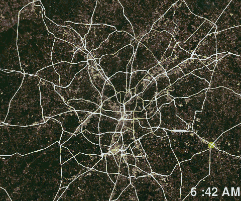 Visualizing the impact of weather on traffic | by Mapbox | maps for ...