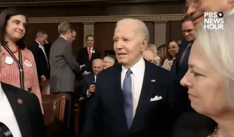 25 GIFs and Clips From the 2024 State of the Union Address