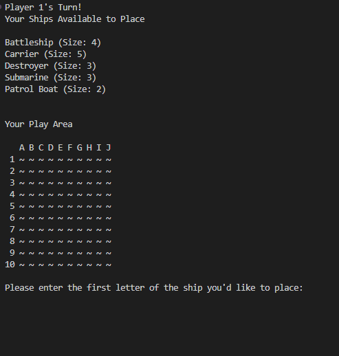 My Journey Learning Python: Battleships | by Jonathan Singh | Medium