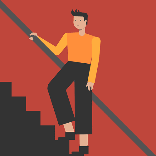 Average age best sale to climb stairs