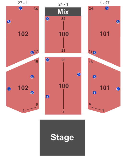 Niagara Falls Casino Concert Seating Chart by slotslimo Medium