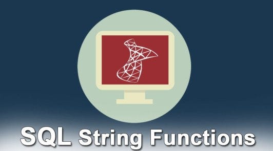SQL Server String Fonksiyonları. Yazılımın her alanında olduğu gibi SQL ...