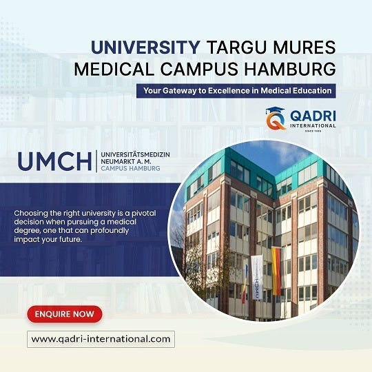 University Targu Mures Medical Campus Hamburg UMCH by Tusharthakur