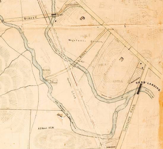 Reading the Maps, Number 3 Ross and Kentfield in 1874 by Anne T