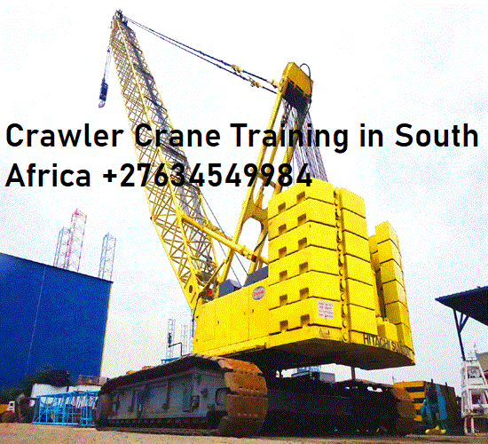 Crawler Crane Training in South Africa +27634549984 in Cape Town
