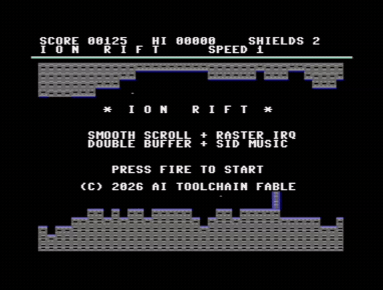 Claude Fable vs. the Commodore 64: Two Rungs Up the Benchmark Ladder