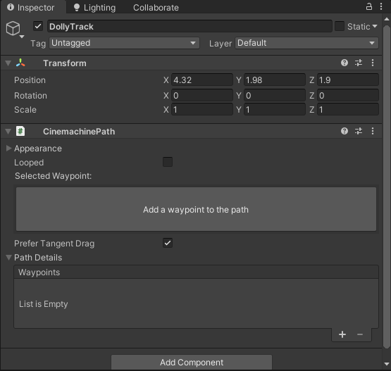 How To Use A Dolly Track In Unity by Adam Reed Medium