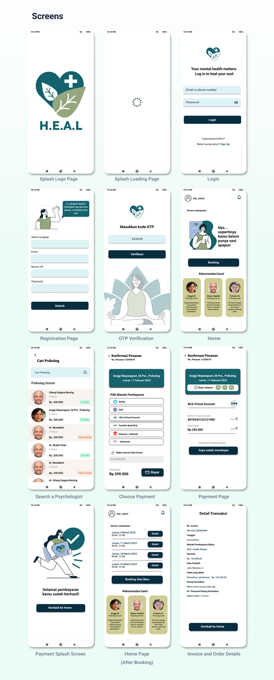 HEAL: UI UX Study Case. Project Overview | by Moch Alawy Syaiful Anam ...