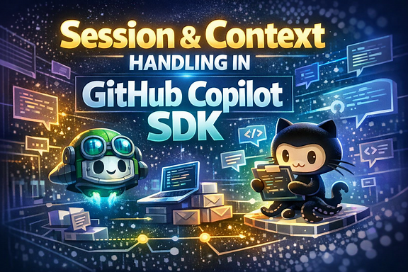 Session & Context Management: GitHub CoPilot SDK | by Shweta Lodha ...