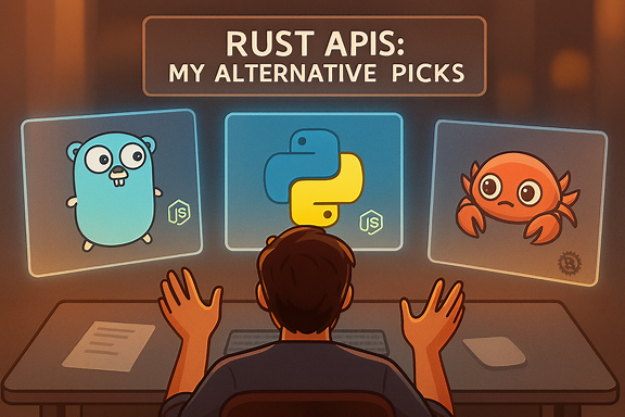 Why My Next Web API Won’t Be Rust (and What I’m Choosing Instead) 🚀 ...