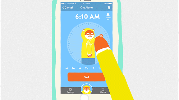 Giving Weather A Wake Up The Poncho App By Poncho The Weather Cat Medium