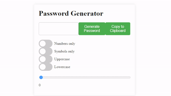 How to create an advanced password generator web app with HTML, CSS ...