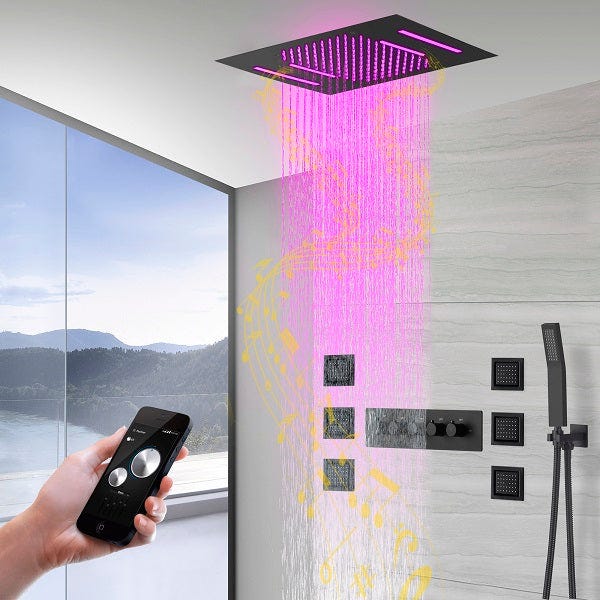 Elevate Your Shower Experience with an Overhead Shower System by