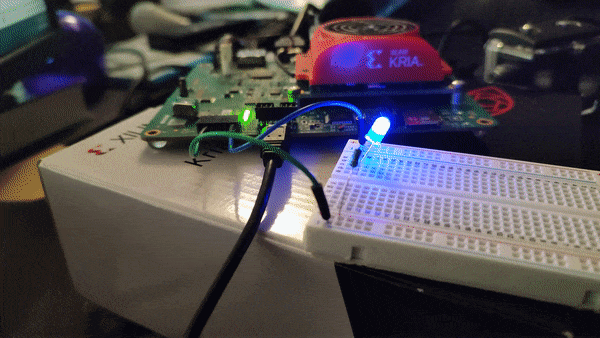 Blinking a LED with PYNQ in Kria KV260 / KR260 | by R.B.