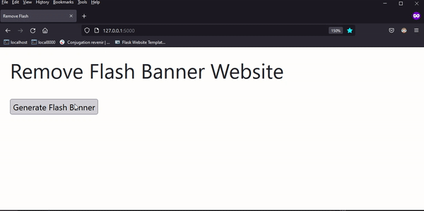 Remove Flash Message from Flask Web Application | by Nick Rodriguez ...